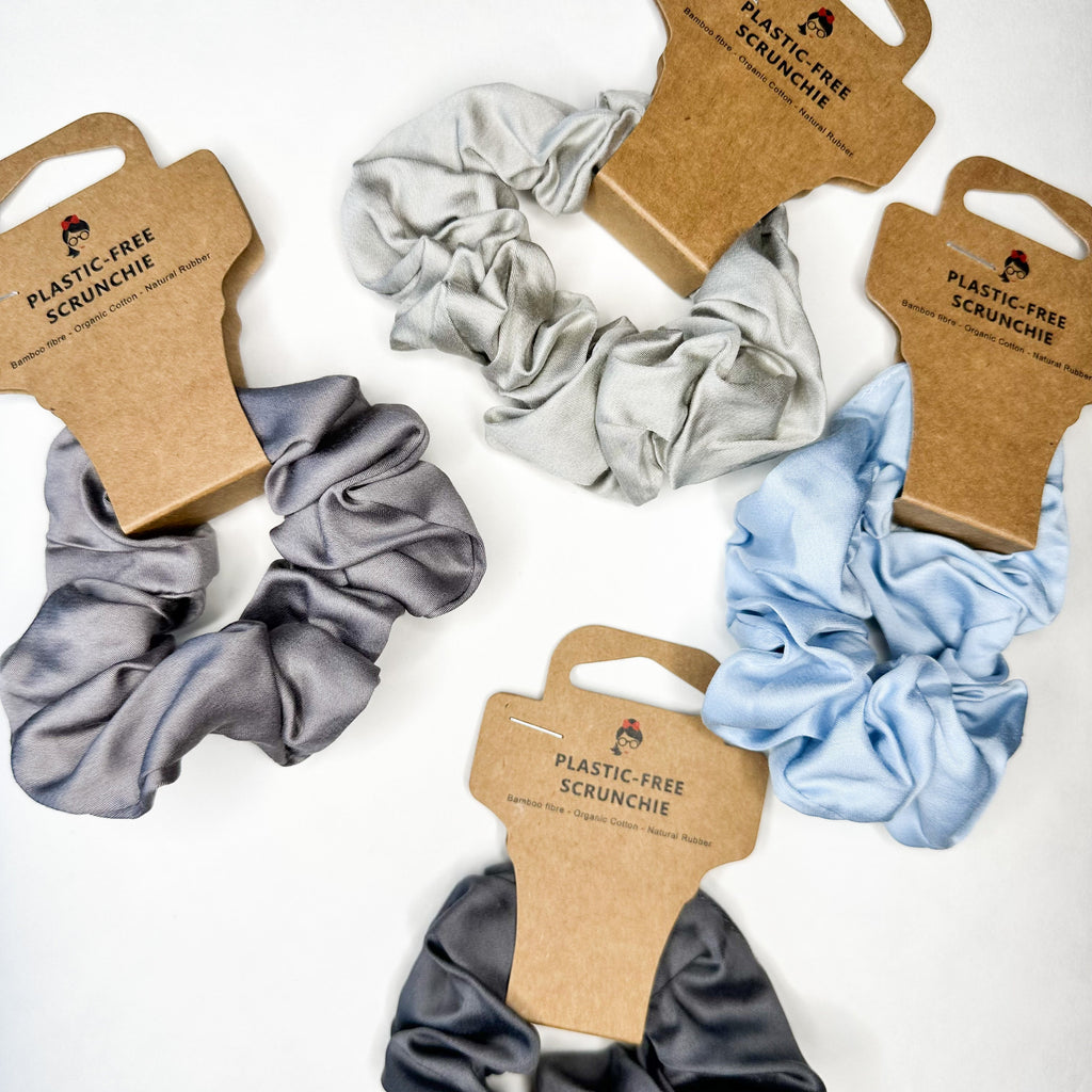 Plastic-Free Biodegradable Bamboo Scrunchies-2