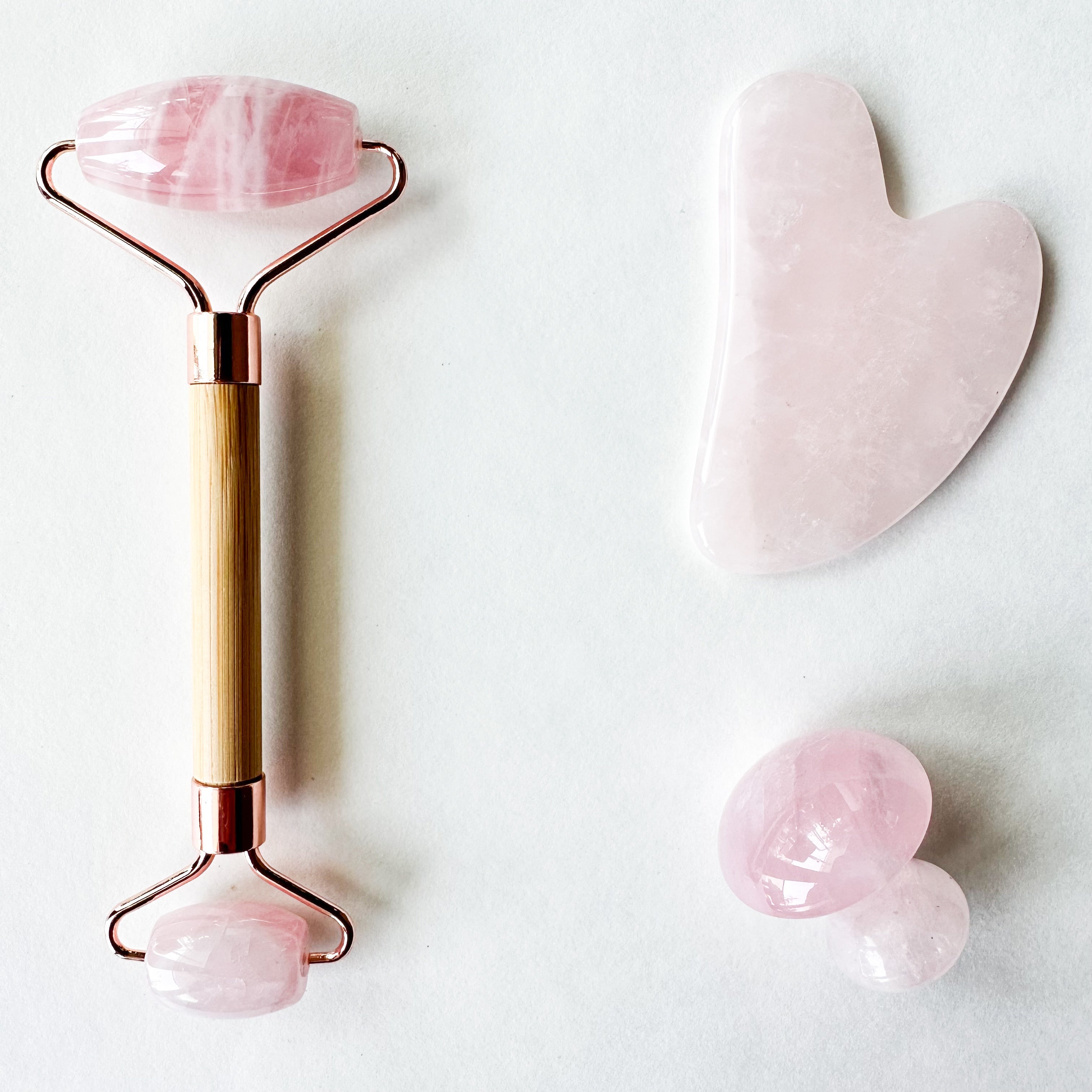 Ultimate Gua Sha Kit – Jade, Rose Quartz & Obsidian-2