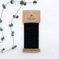 Organic Biodegradable Plastic Free Hair Ties - Zero Waste Eco Friendly Reusable Natural Cotton Hair Ties - Sustainable Living - Pack of 30-1