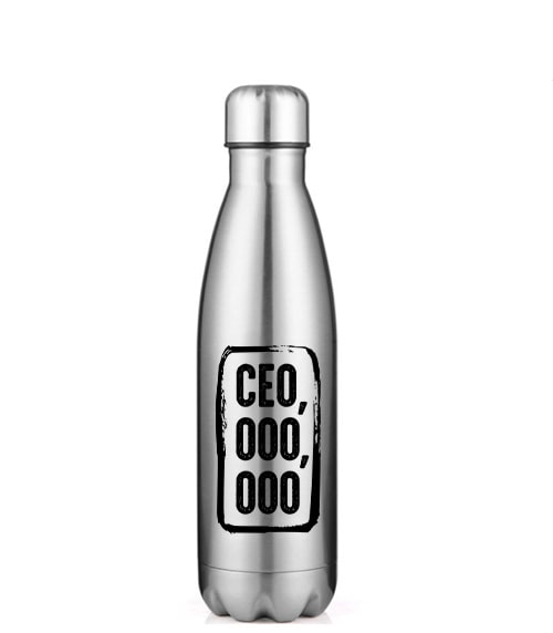 CEO,000,000 17oz Stainless Steel Water Bottle