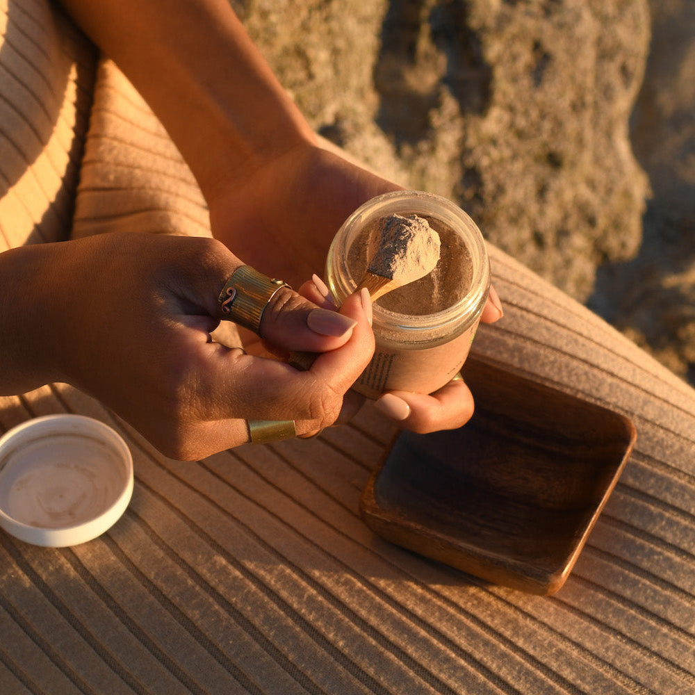 Facial Bowl & Spoon | Eco-Friendly Ayurvedic Skincare Tool