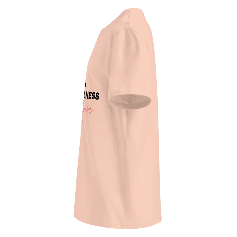 Eat Fashion Mindfulness and Love Unisex organic cotton t-shirt - unisex t-shirt