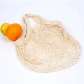 Reusable Organic Cotton Mesh Bag - Plastic Free Zero Waste Shopping Bag-1